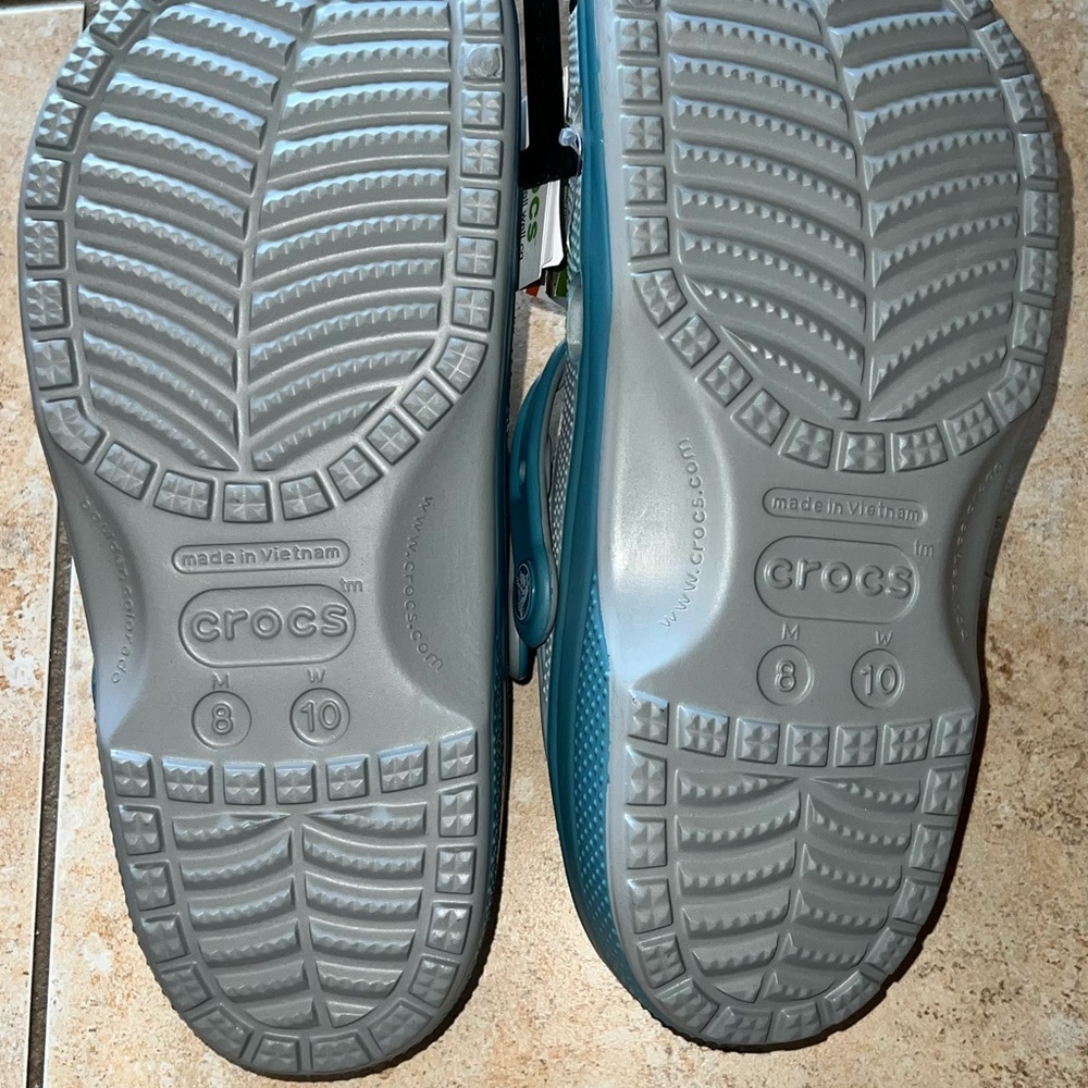 HP🎊🎊Disney Parks Light Blue Mickey Mouse Adult Crocs - Picture 7 of 8